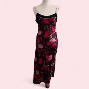 RARE Vintage Jones New York Floral Slip Dress M